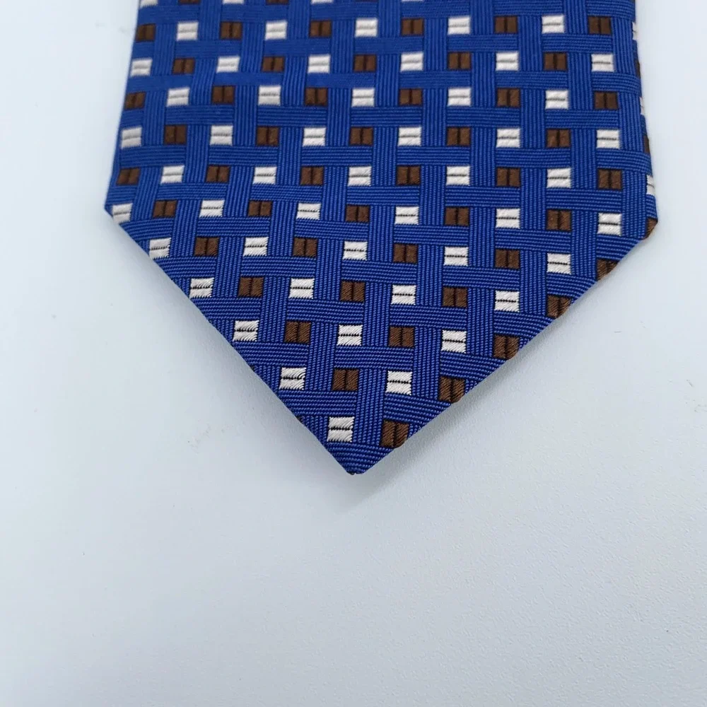 Eton Tie Men One Size Colorful Patterned Classic Luxury Necktie England Made NWT